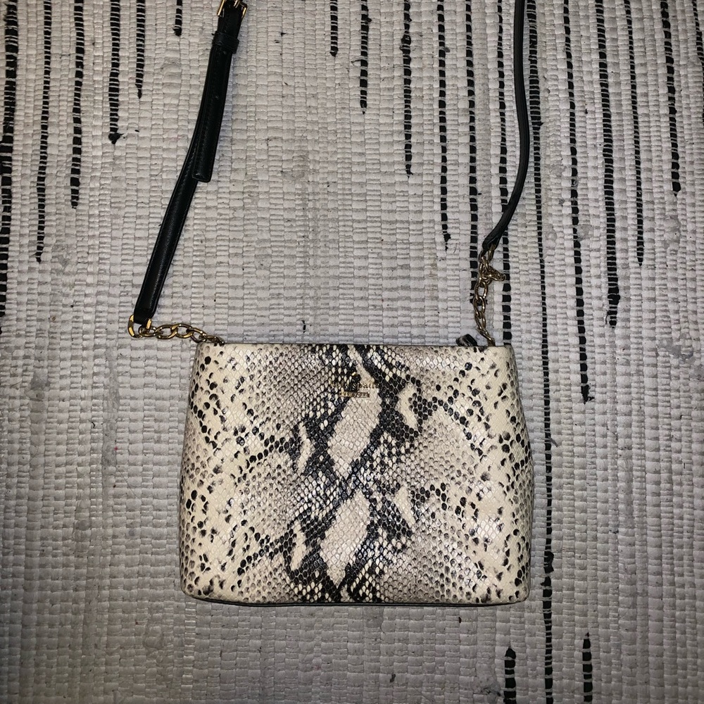Kate Spade snakeskin crossbody bag